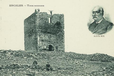 Tour romane d'Escales