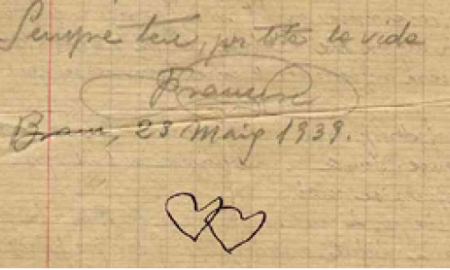 lettre de réfugiés espagnols